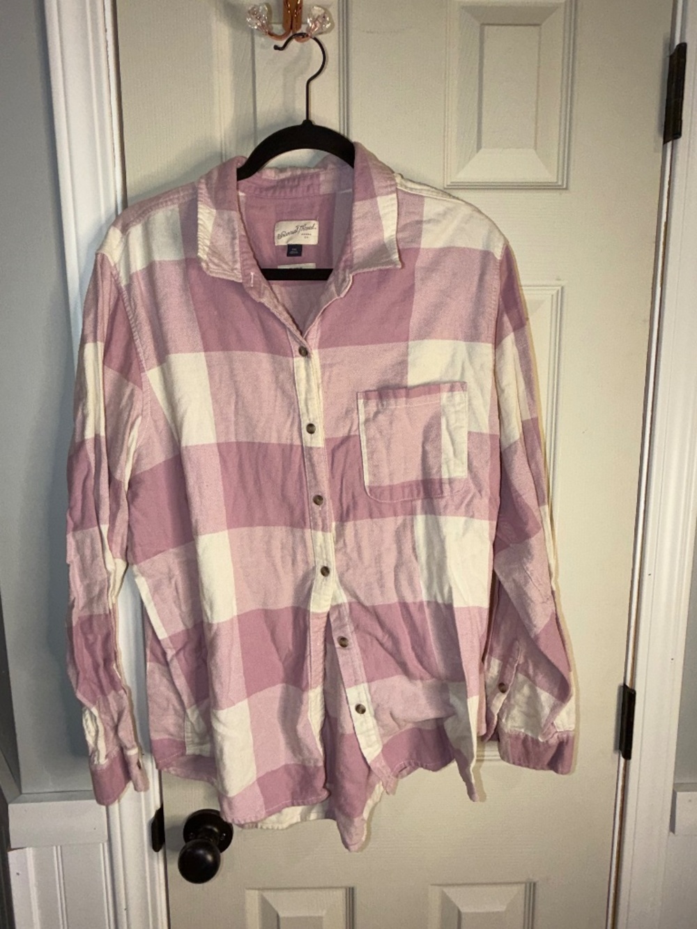 Purple and White Paid Shirt XXL